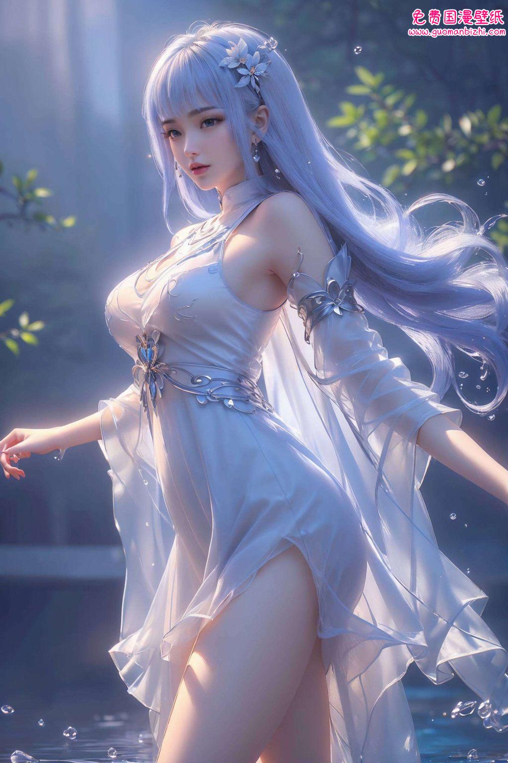 AI宁雨蝶创作集：生成壁纸免费下载，iPad桌面装饰艺术