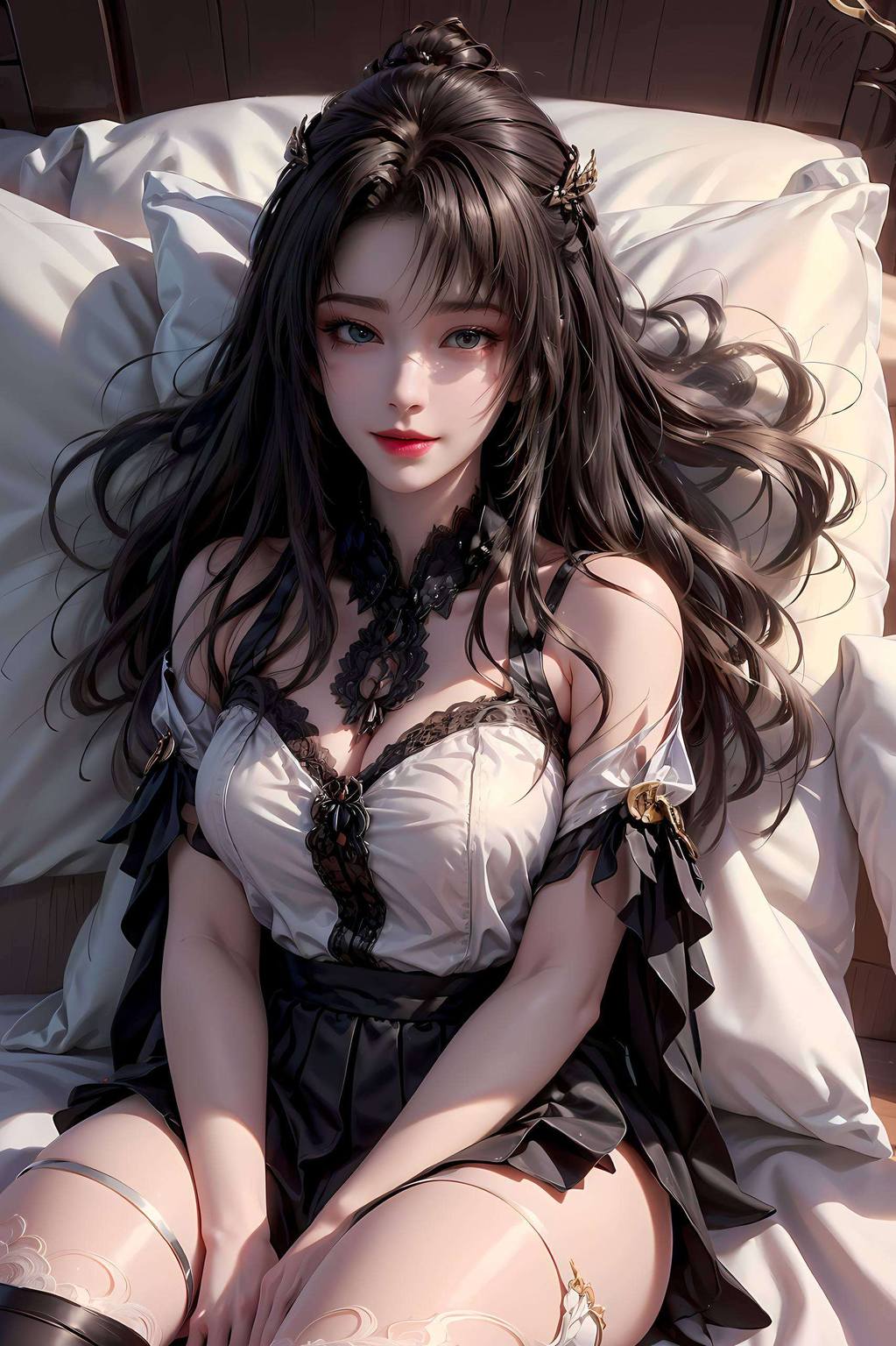 完美世界：天狐仙子4k高清壁纸，护眼iPad桌面装饰图