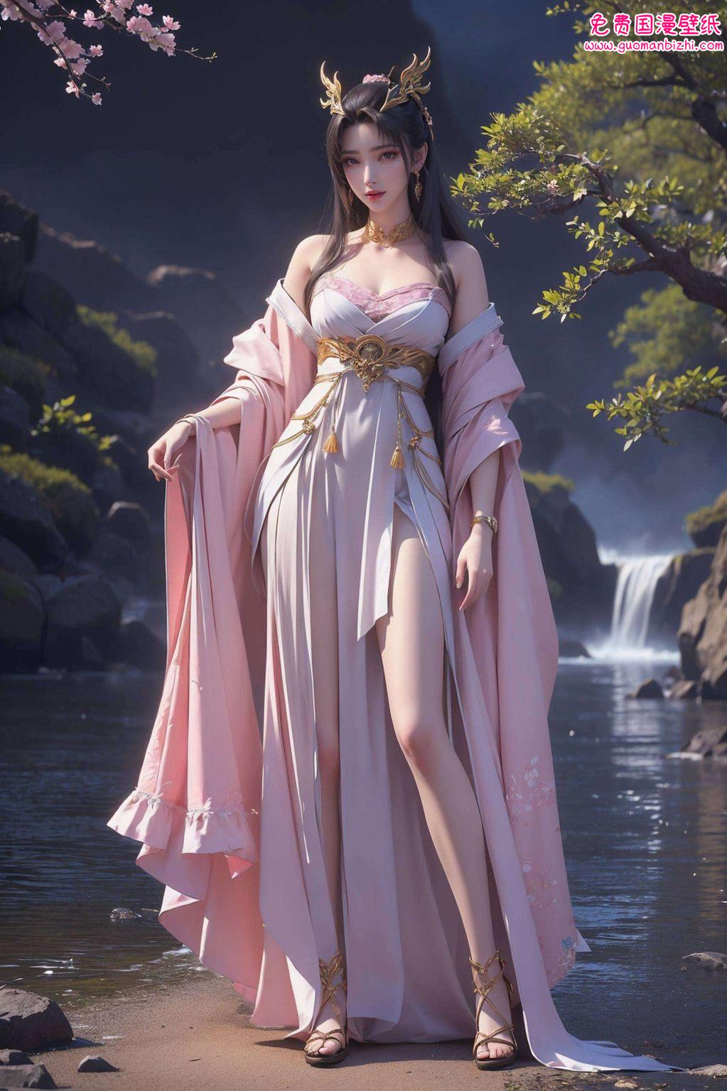 天狐仙子背景图高清,AI动漫人物免费壁纸,IPAD动画壁纸下载 天狐仙子背景图高清,AI动漫人物免费壁纸,IPAD动画壁纸下载