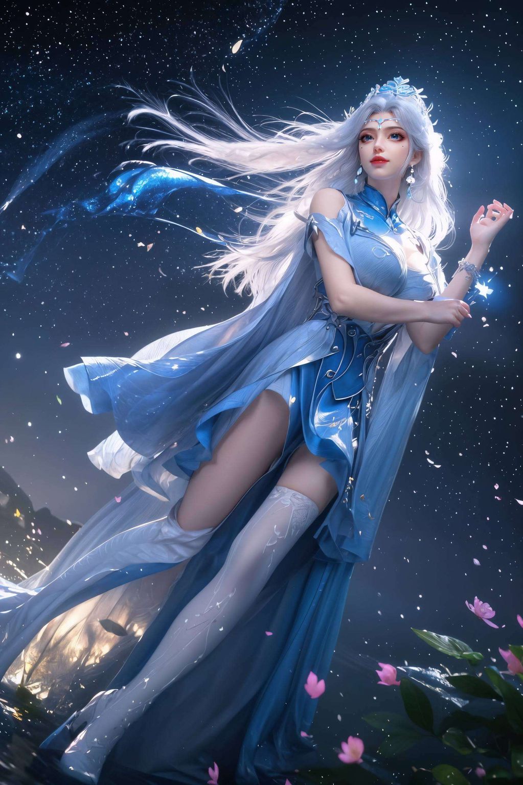 罗嫣与宁雨蝶：AI创造AIGC动漫壁纸，安卓粉色浪漫揭幕