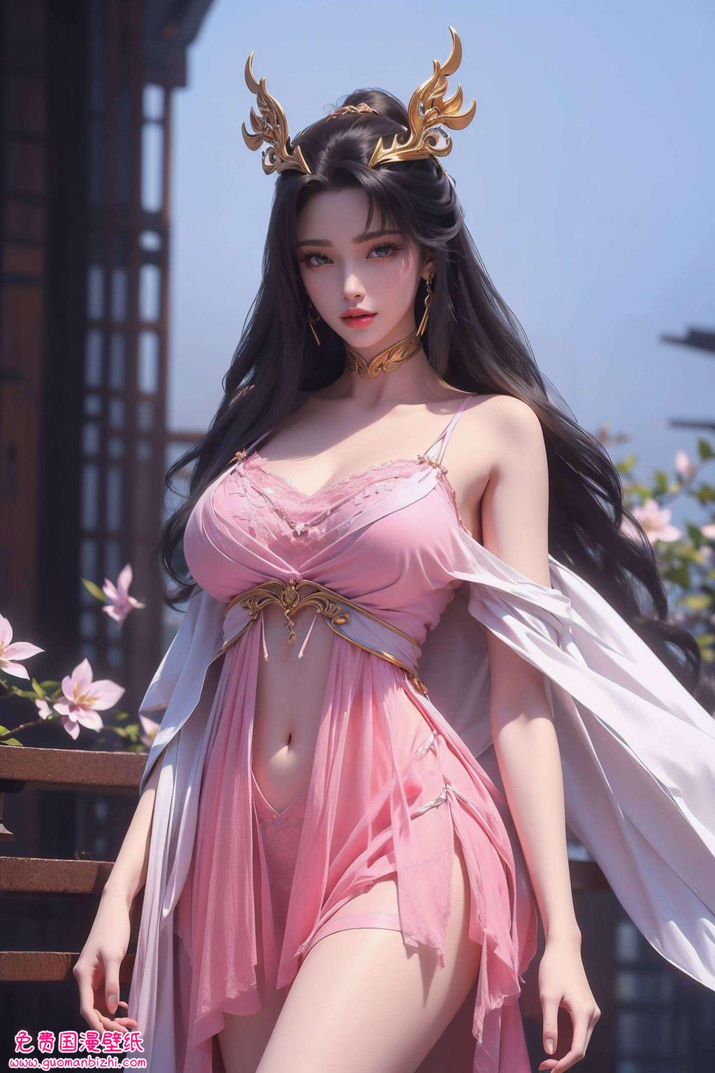 AI创造AIGC：天狐仙子免费壁纸下载，苹果桌面装饰新选择