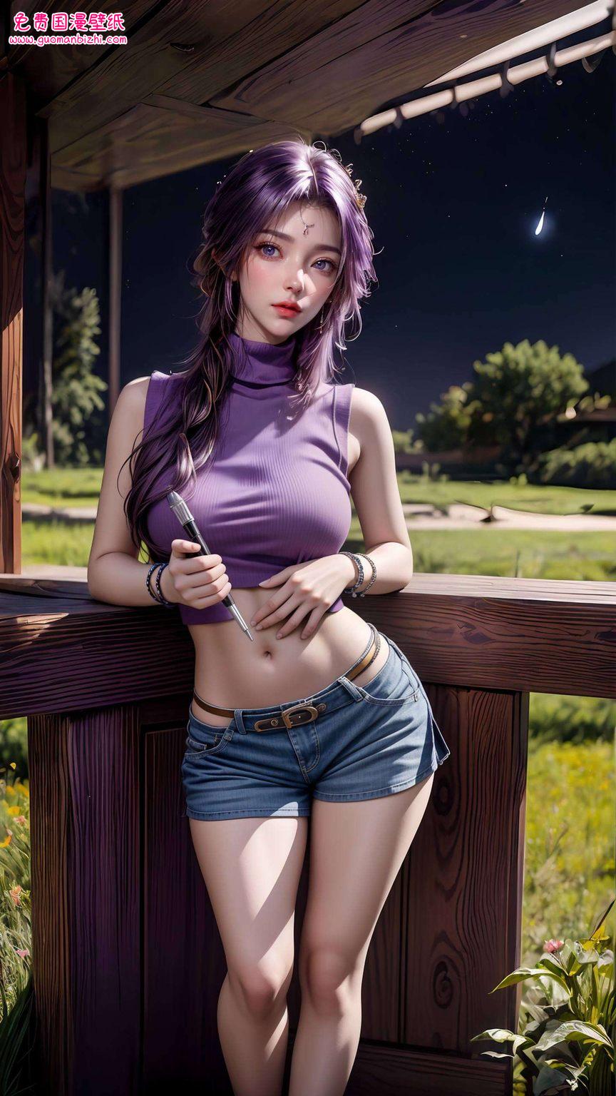 AI素材×二次元壁纸：Win10炫彩壁纸集合，云曦高清P图精选