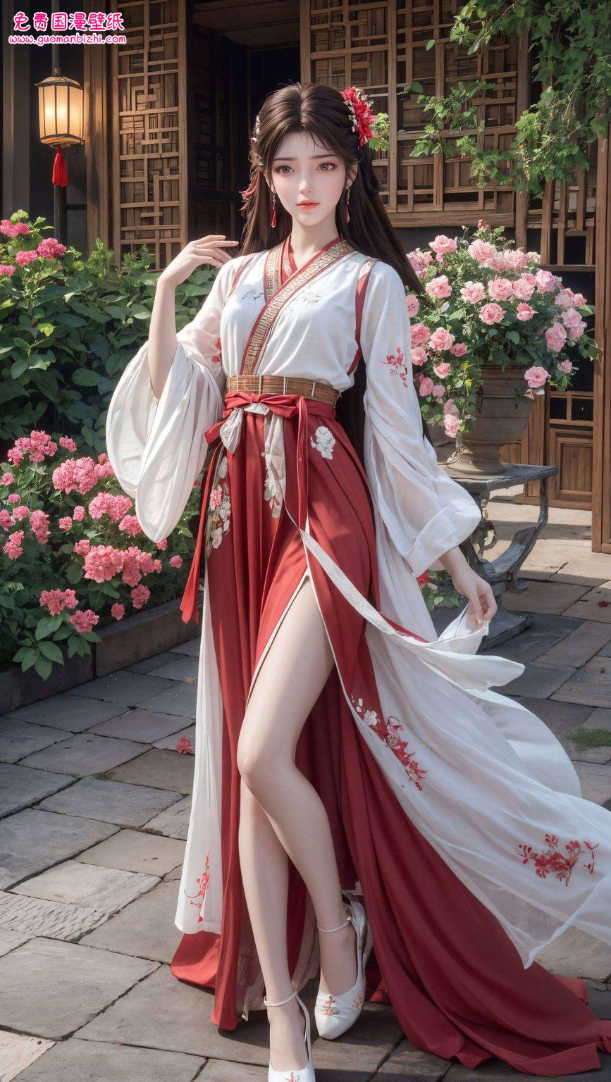 集火灵儿AI动漫人物壁纸，二次元壁纸PC桌面背景精选集