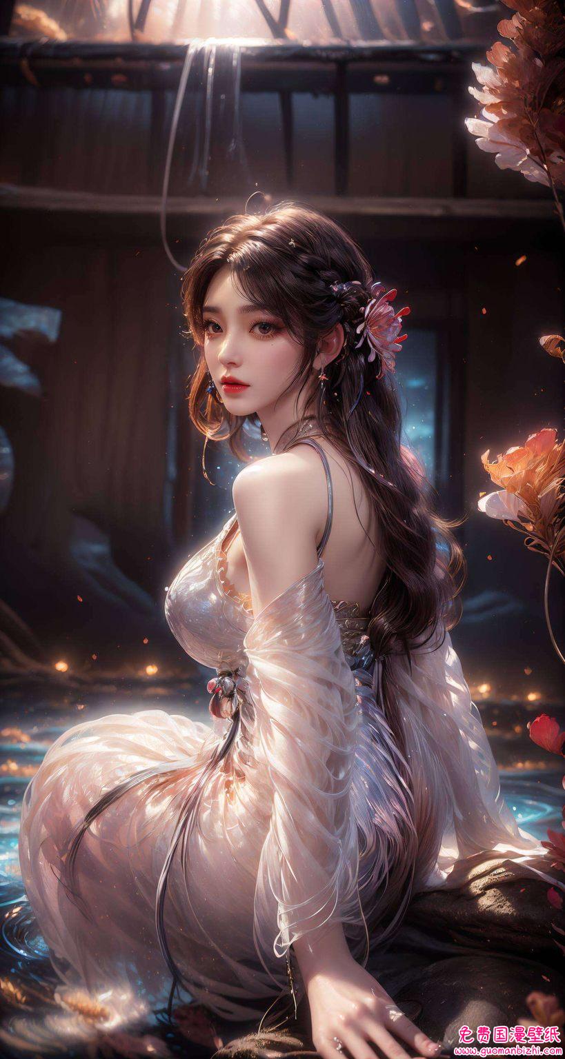 绿色免费壁纸包——荒跟火灵儿锁屏壁纸精选