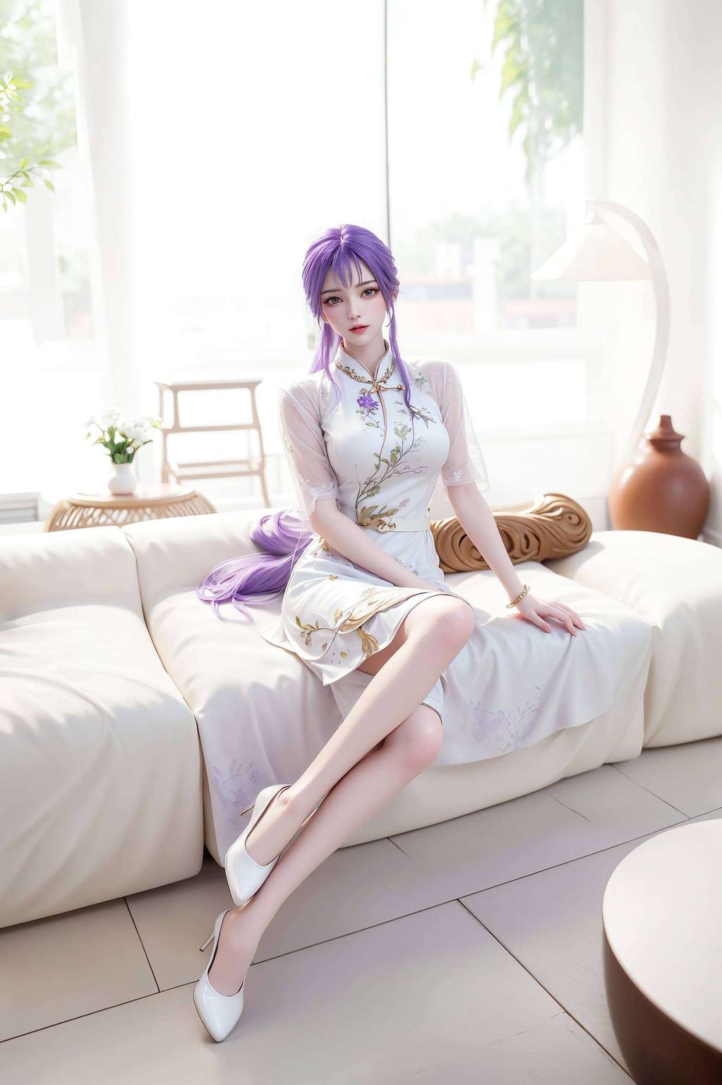 AI素材精细角色，PC宽屏壁纸——天穹动态壁纸超清无水印集