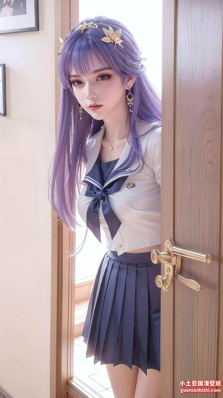 荧光天穹时空壁纸：超好看动漫手机潮图