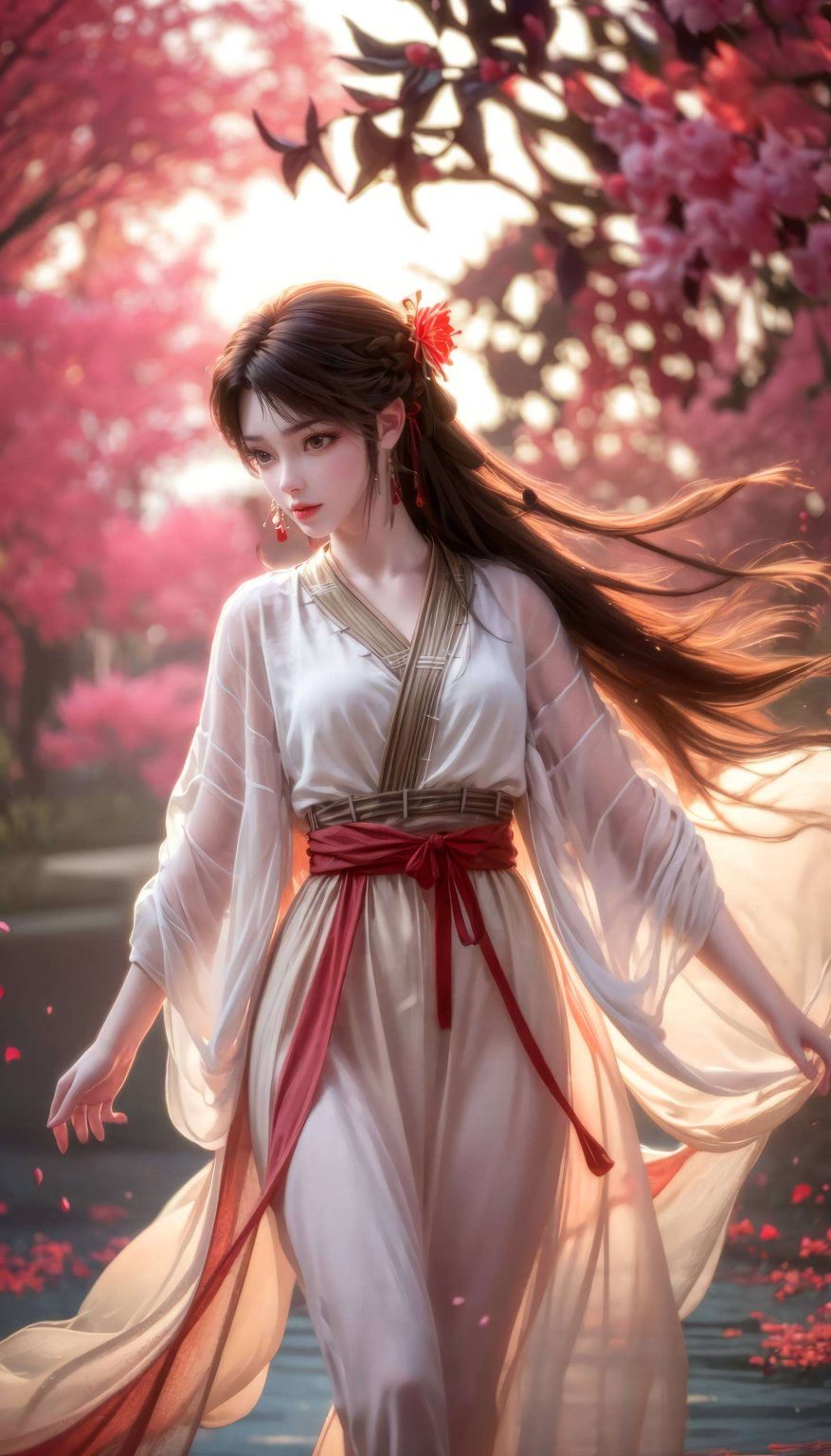 火灵儿高清壁纸4k全屏：AI壁纸素材免费壁纸合集，Win10简洁壁纸精选集