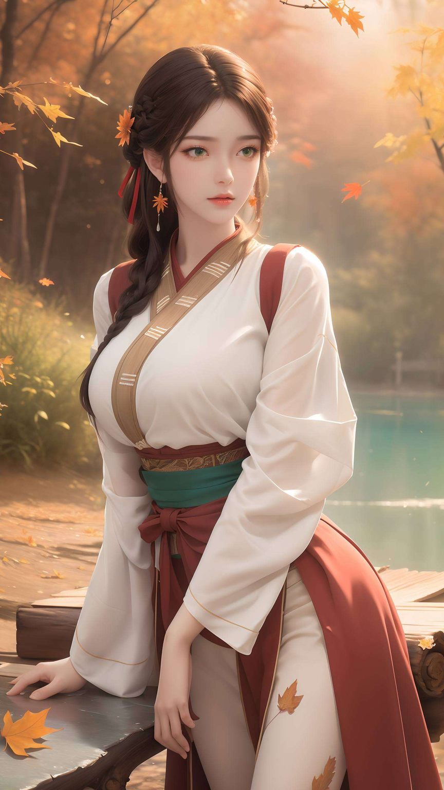 石昊火灵儿同框：AI图片壁纸，护眼壁纸，安卓桌面壁纸集锦