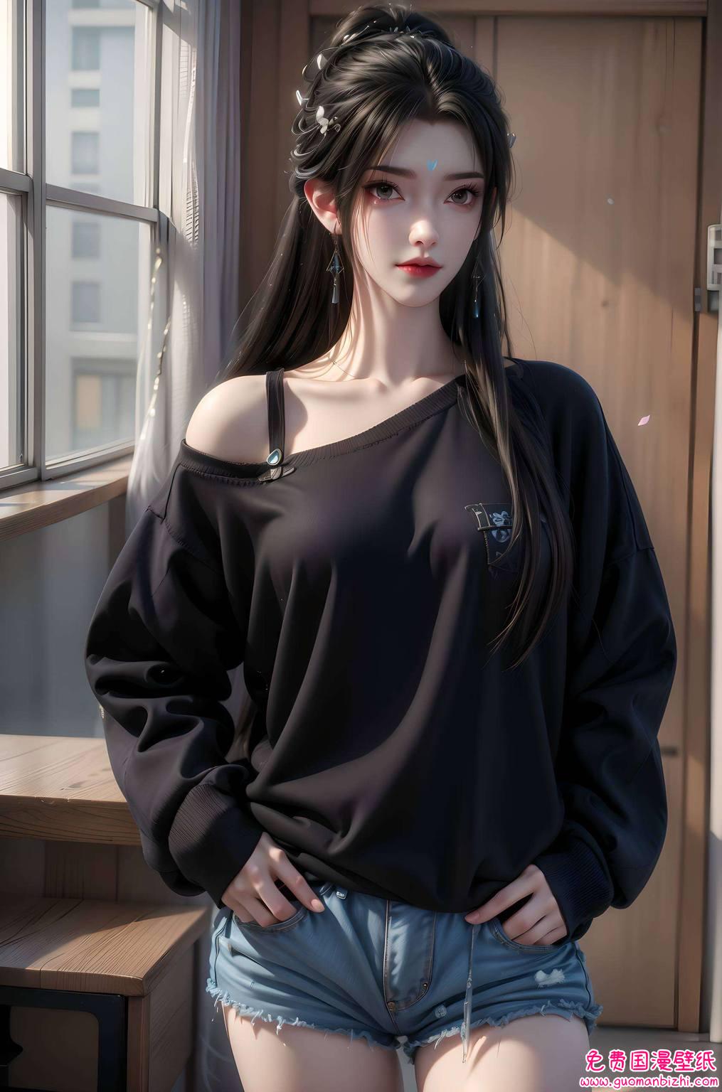 清漪上界：AI绘画参考素材，护眼壁纸，电脑锁屏壁纸4k集锦