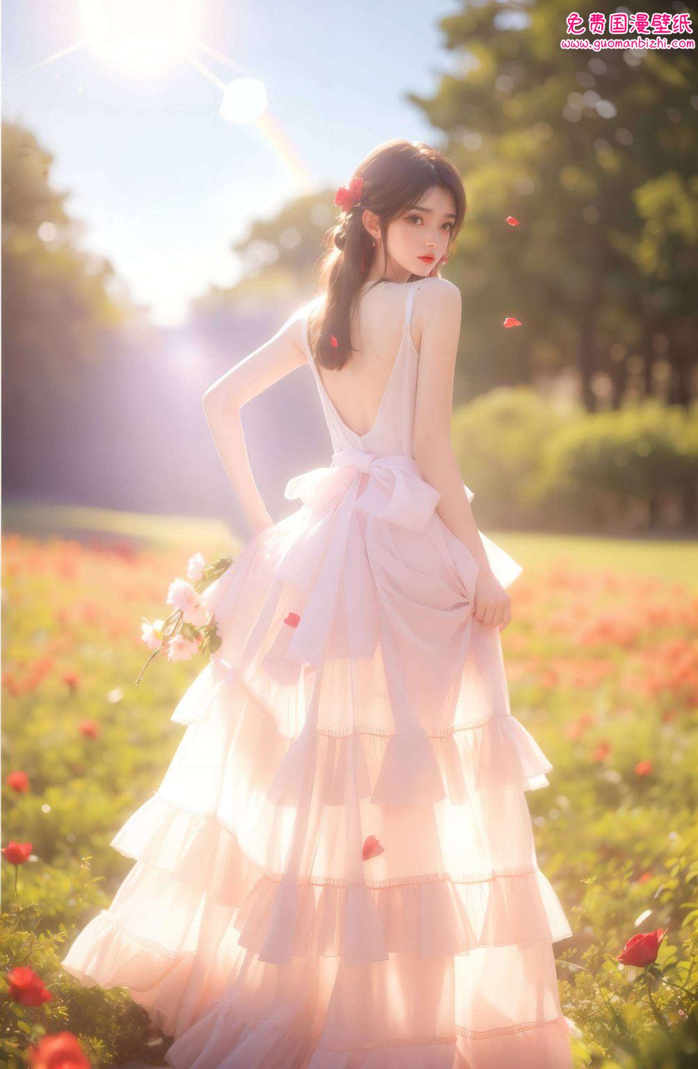 超高清精细角色·上界火灵儿壁纸，iPad古风视觉盛宴