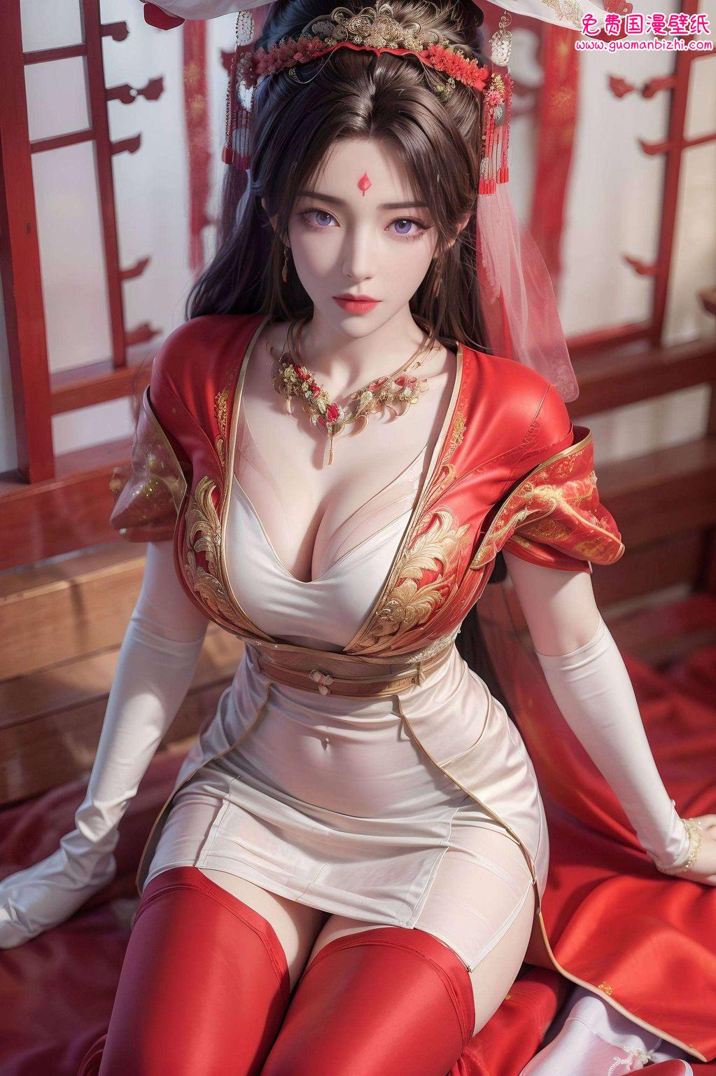 AI图片素材完美像素，苹果最美壁纸月婵高清图集