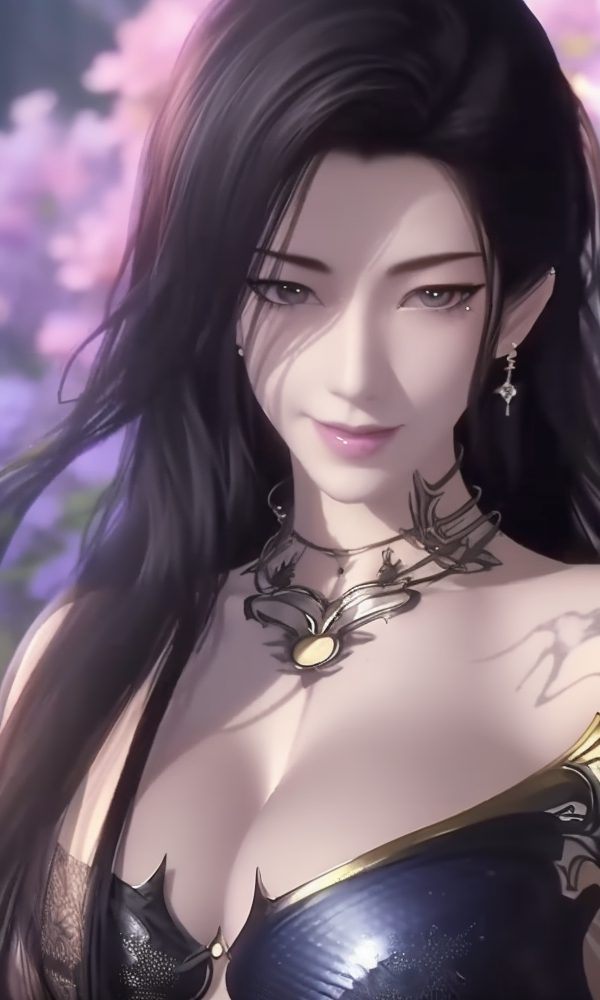 AI绘画壁纸集：苹果粉色潮女妖横屏壁纸免费合集