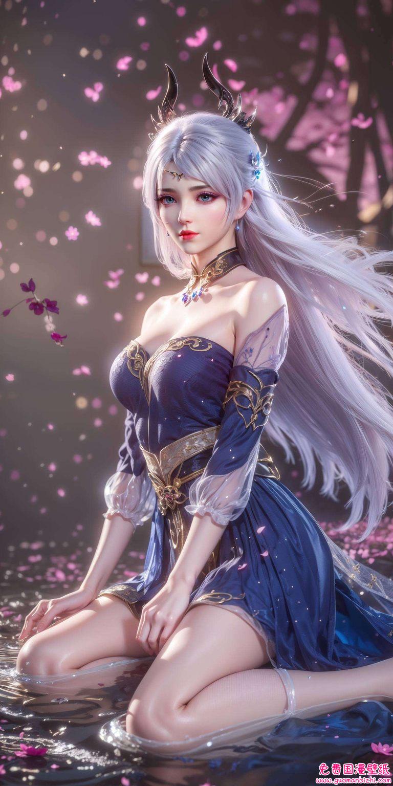 洛璃壁纸高清图文并茂：AI创造AIGC，精细角色安卓古风漫画壁纸集锦