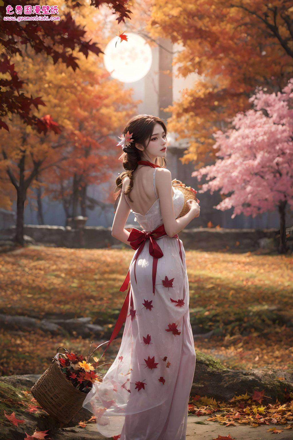 集火灵儿AI动漫人物壁纸，二次元壁纸PC桌面背景精选集