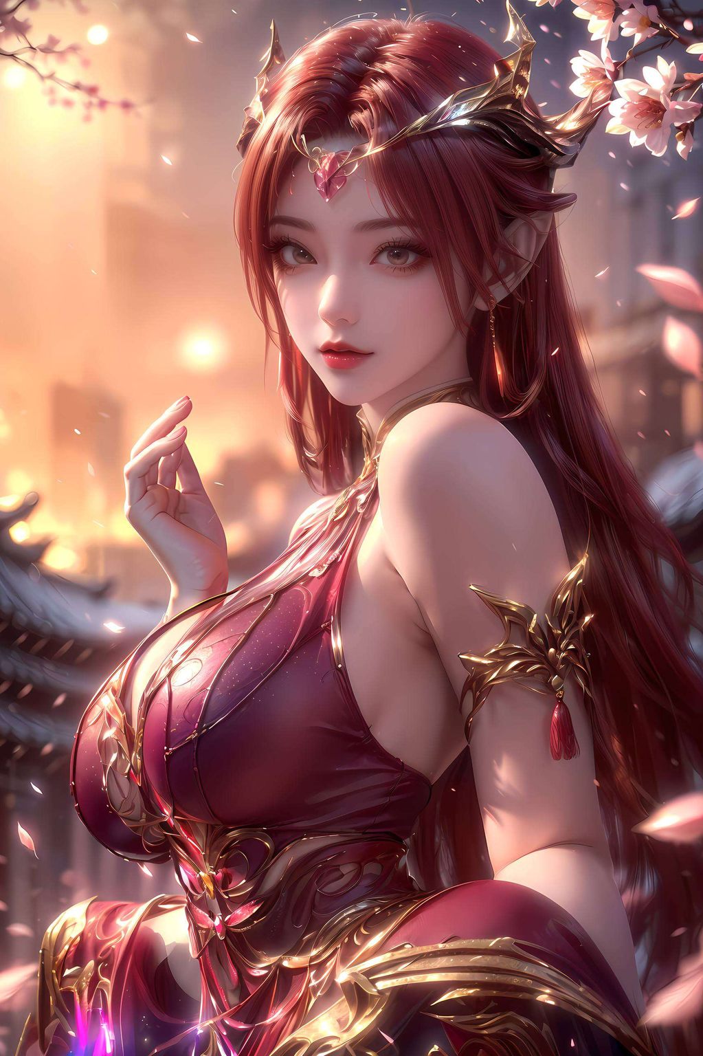 AI动漫人物精选:AIGC国漫女神壁纸,Win10专属高清壁纸集 AI动漫人物精选:AIGC国漫女神壁纸,Win10专属高清壁纸集