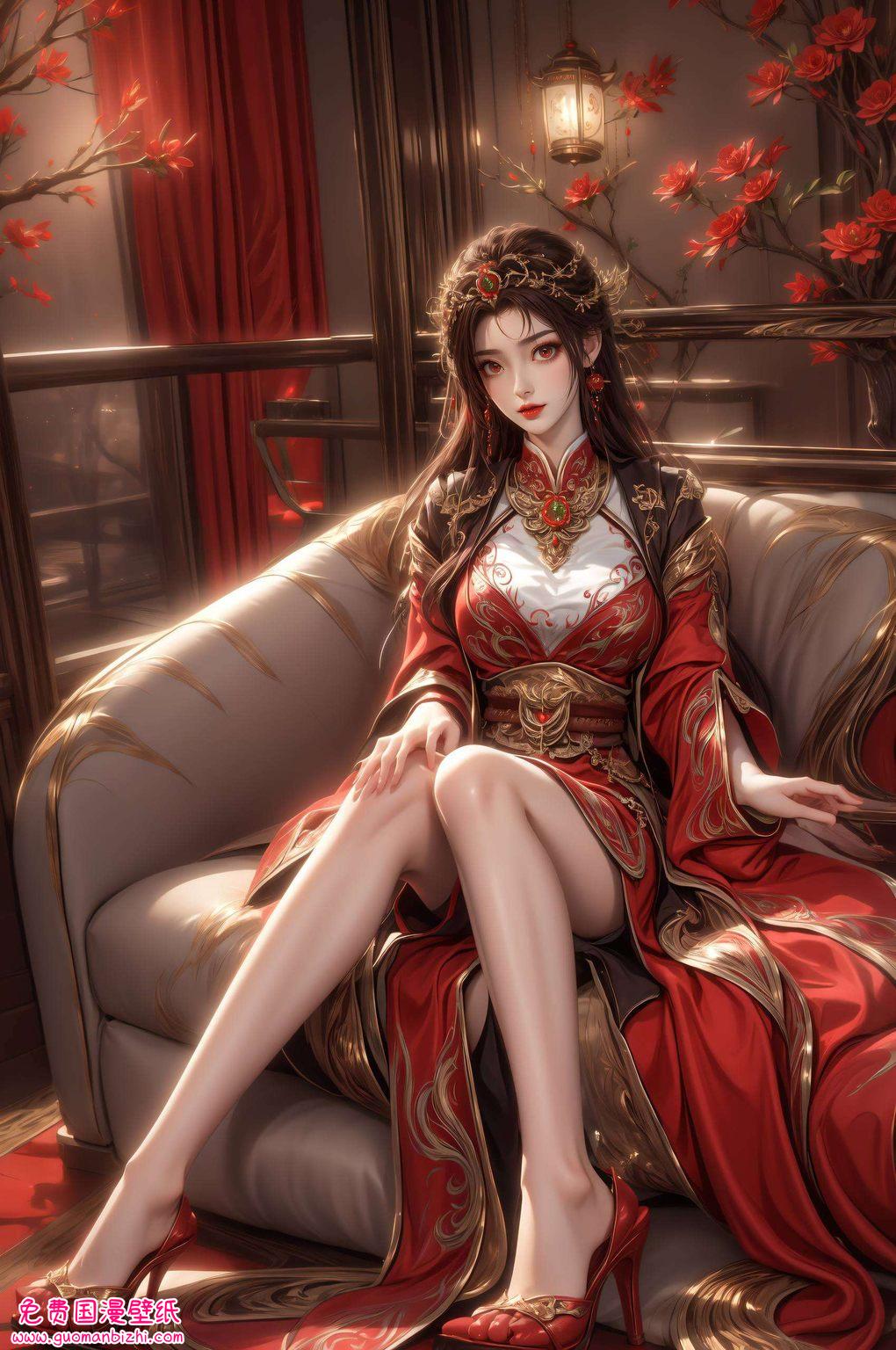 火灵儿动态有声壁纸：AI图片参考，完美像素iPhone桌面主题呈现