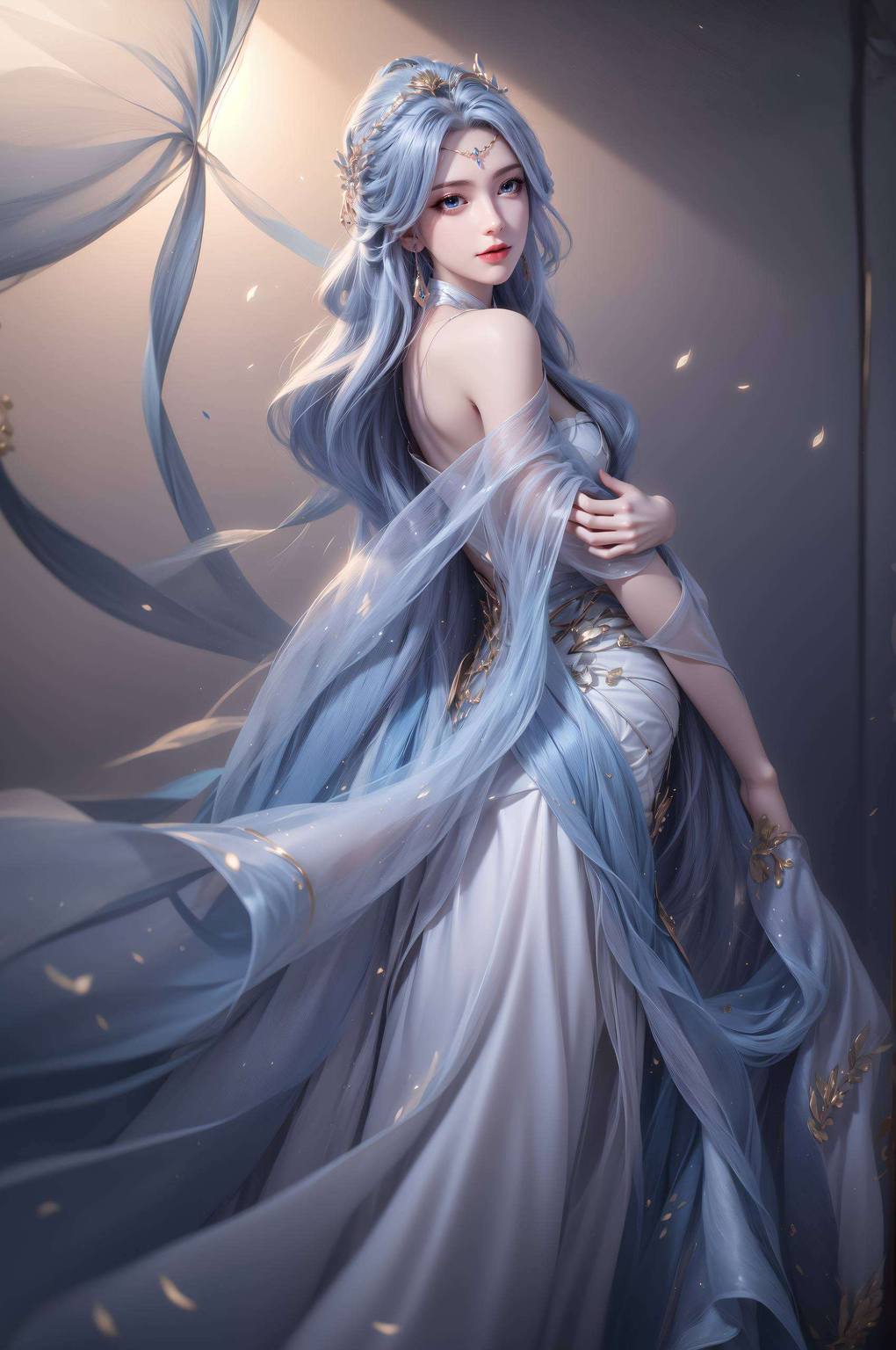 云落见到宁雨蝶：AI范例壁纸，免费壁纸分享，安卓Ins风格美学集