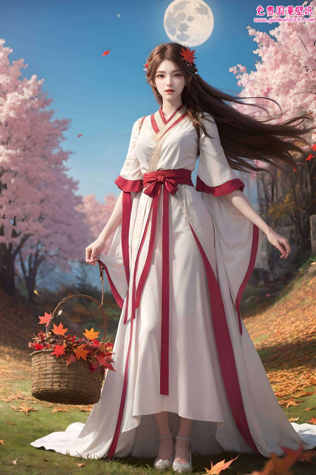 大家都在找免费壁纸下载，苹果炫彩壁纸火灵儿时尚精选，没有穿衣服的惊艳呈现。