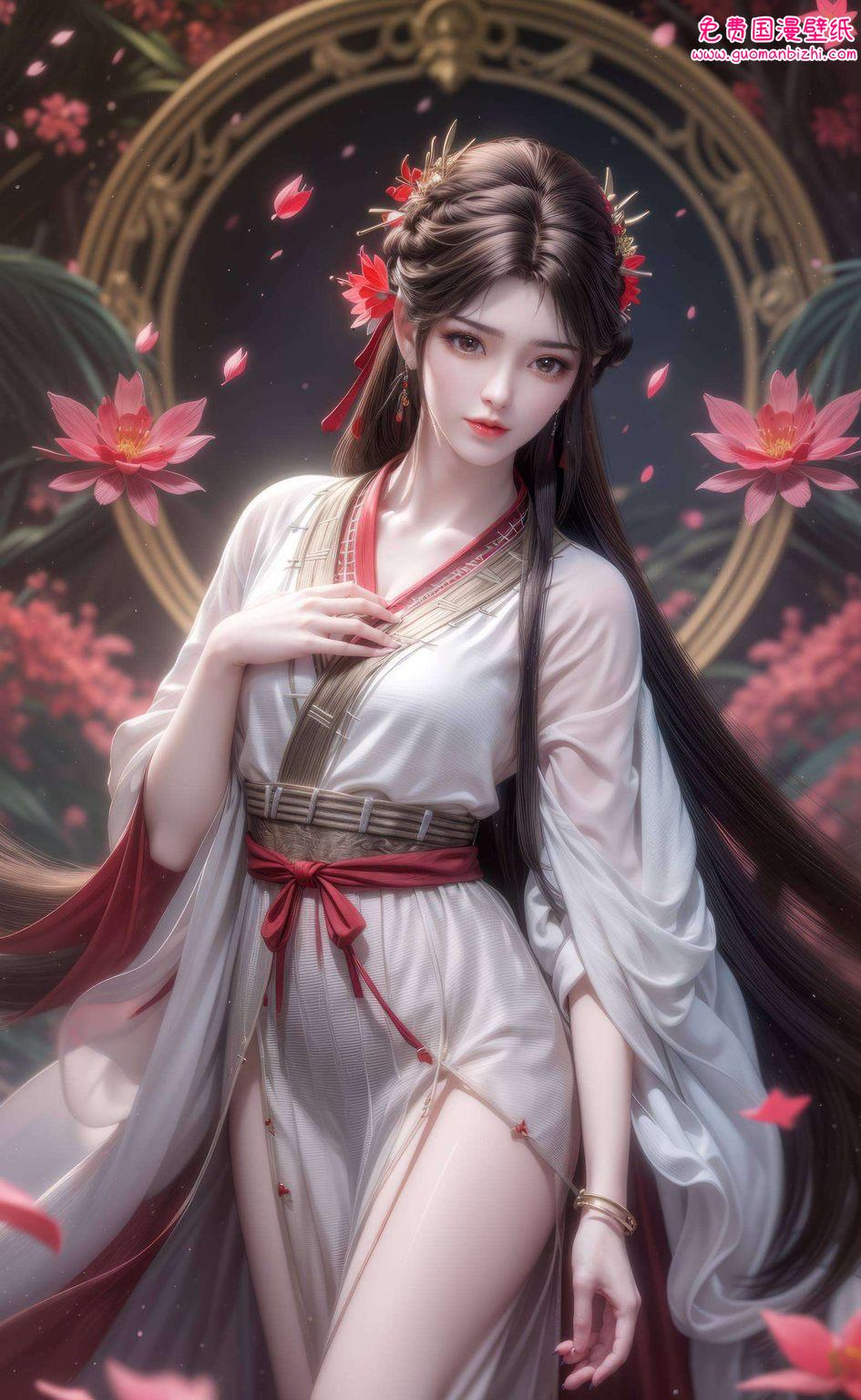 AIGC壁纸壁纸护眼iPhone锁屏壁纸——火灵儿黑化超清版 AIGC壁纸壁纸护眼iPhone锁屏壁纸——火灵儿黑化超清版