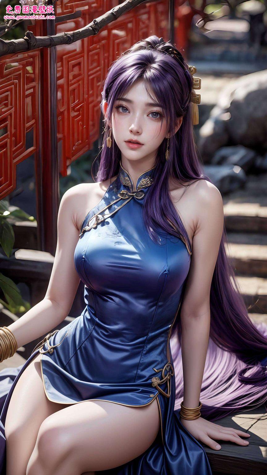 遮天叶凡姬紫月：AI壁纸壁纸，完美像素，安卓桌面动态盛宴