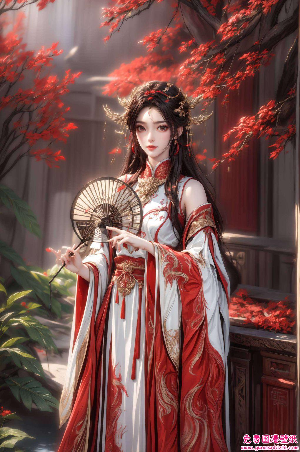 紫色火桑树下，火灵儿_ipad简洁壁纸，免费下载尽享视觉盛宴。