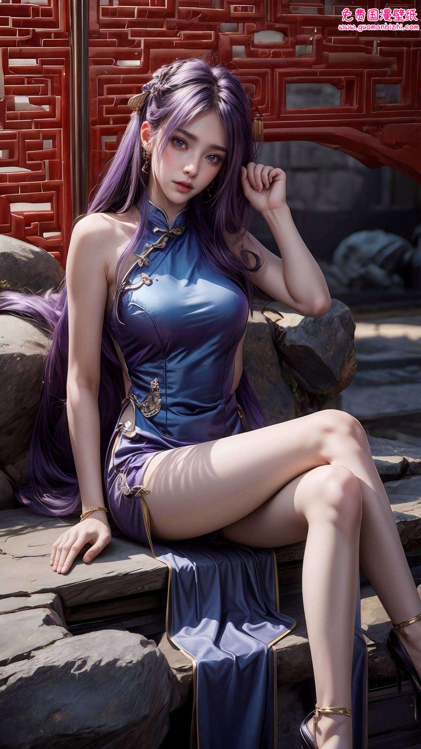 AI生成古风壁纸秀——姬紫月第二季高清iPad免费壁纸集 AI生成古风壁纸秀——姬紫月第二季高清iPad免费壁纸集