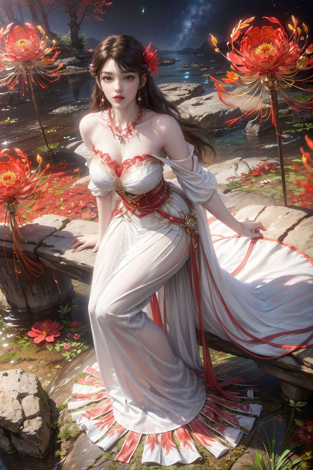 AI生成壁纸,精细描绘小舞火灵儿,打造古风漫画壁纸,适配Win10风格。 AI生成壁纸,精细描绘小舞火灵儿,打造古风漫画壁纸,适配Win10风格。