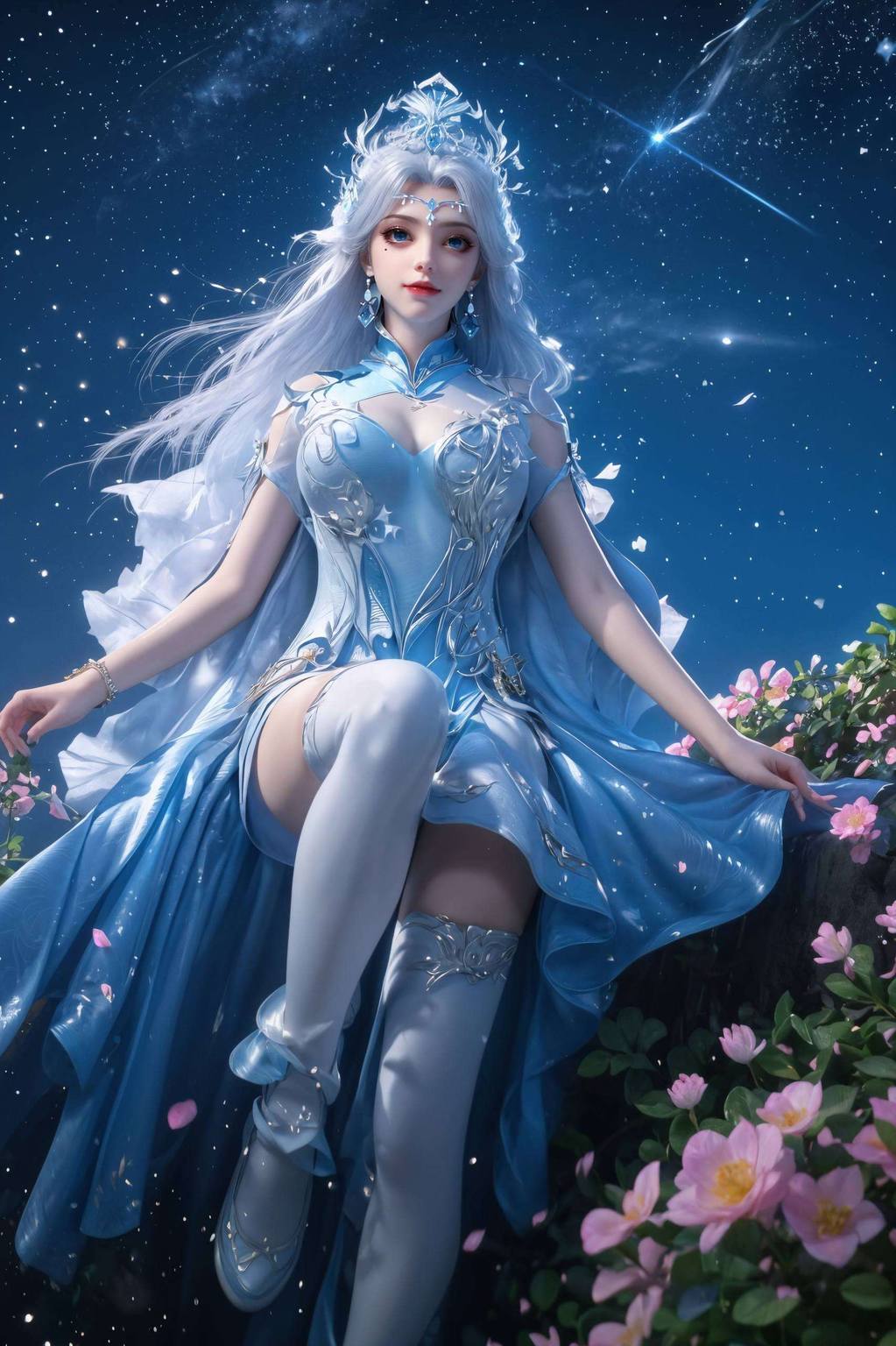 罗征与宁雨蝶：AI绘画壁纸，二次元壁纸，平板锁屏壁纸里的婚姻画卷。