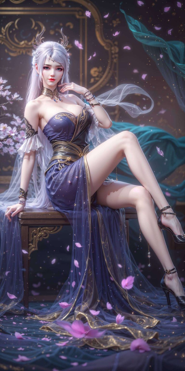 国漫女神壁纸洛璃图集：AI绘画AIGC，动漫壁纸，iPad宽屏壁纸精选