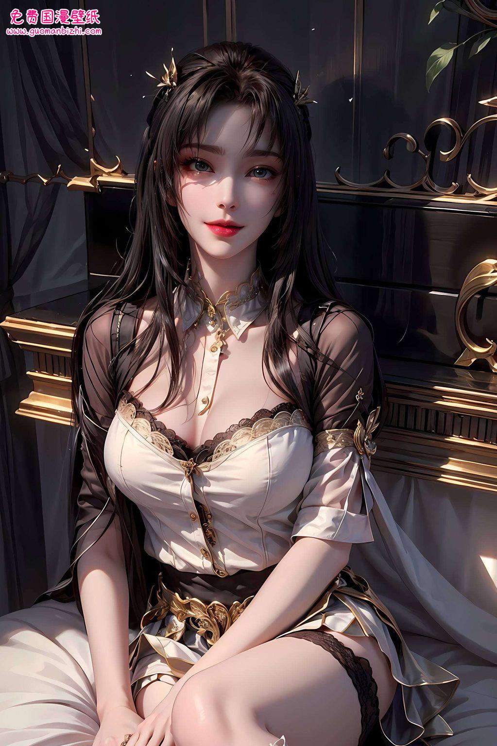 天狐仙子高清壁纸图文集——AI创作精细角色电脑漫画壁纸精选