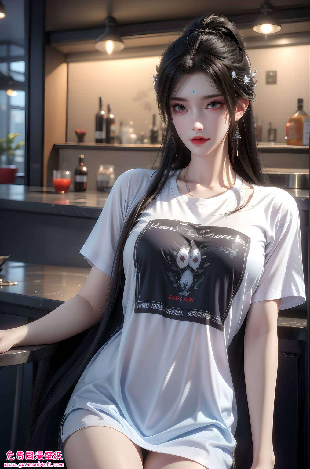 石昊清漪龙凤合击：AI范例精细角色，iPhone炫彩壁纸集锦