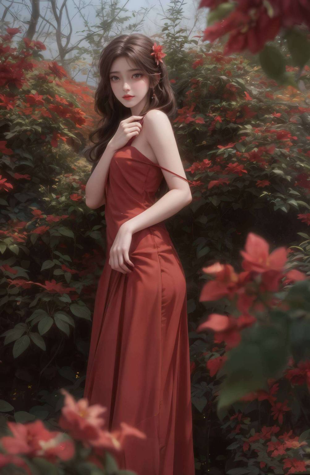 荒天帝火灵儿ai范例游戏壁纸，PC唯美手机壁纸集锦