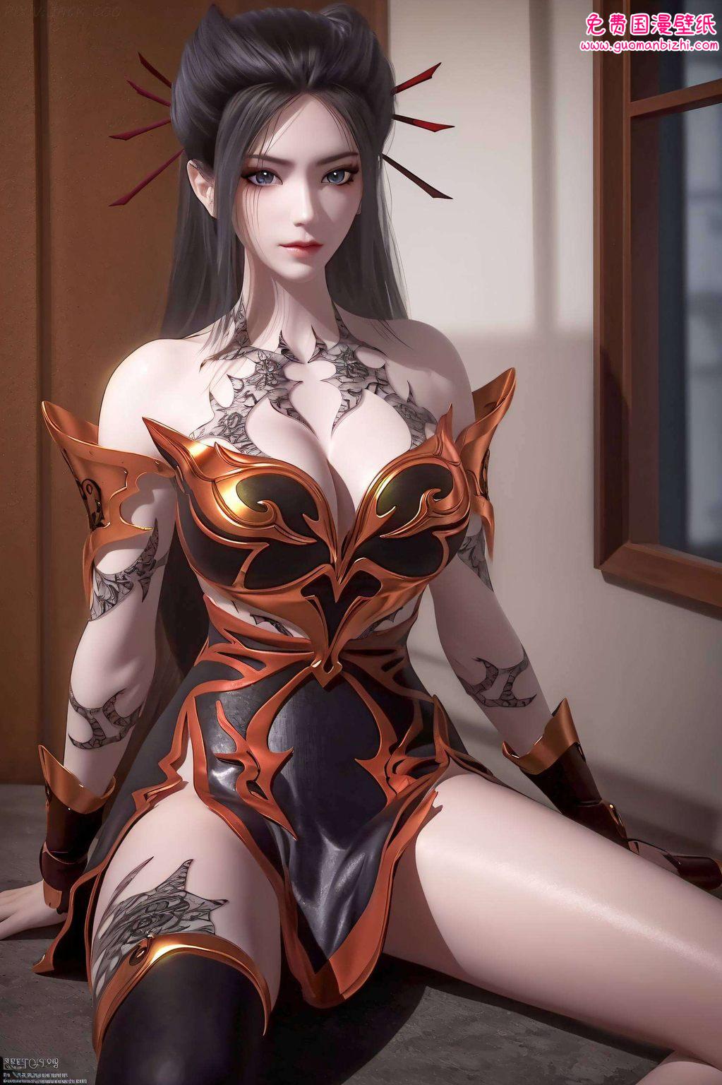 焰灵姬与少司命：伤感免费壁纸秀，唯美win10壁纸，手机壁纸集锦