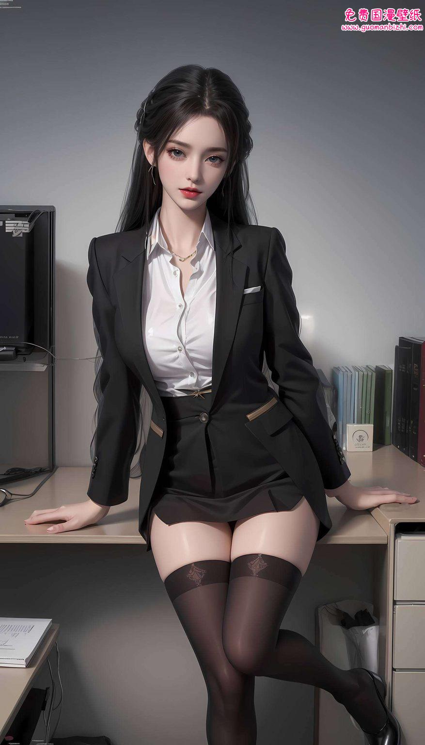 AI生成AIGC游戏壁纸集——苹果漫画风格石昊清漪横屏壁纸精选