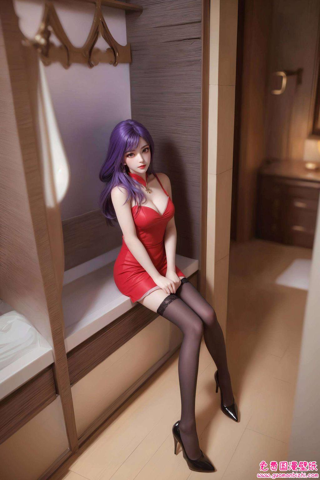 天穹骑士AI动漫人物壁纸，免费下载，iPhone桌面图片包