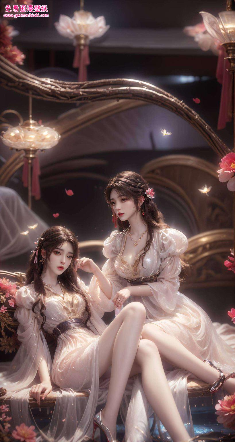 火灵儿石昊上界重逢：AI参考游戏壁纸，iPhone桌面装饰图精选