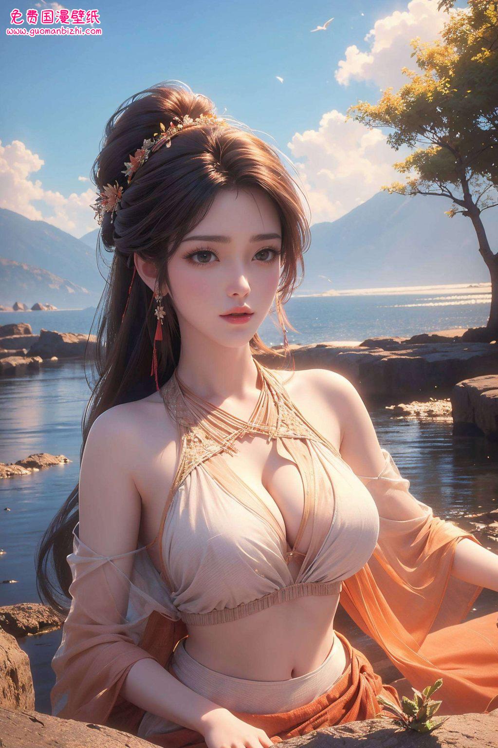 清漪云曦火灵儿同框女生壁纸，完美像素iPad桌面壁纸精选。