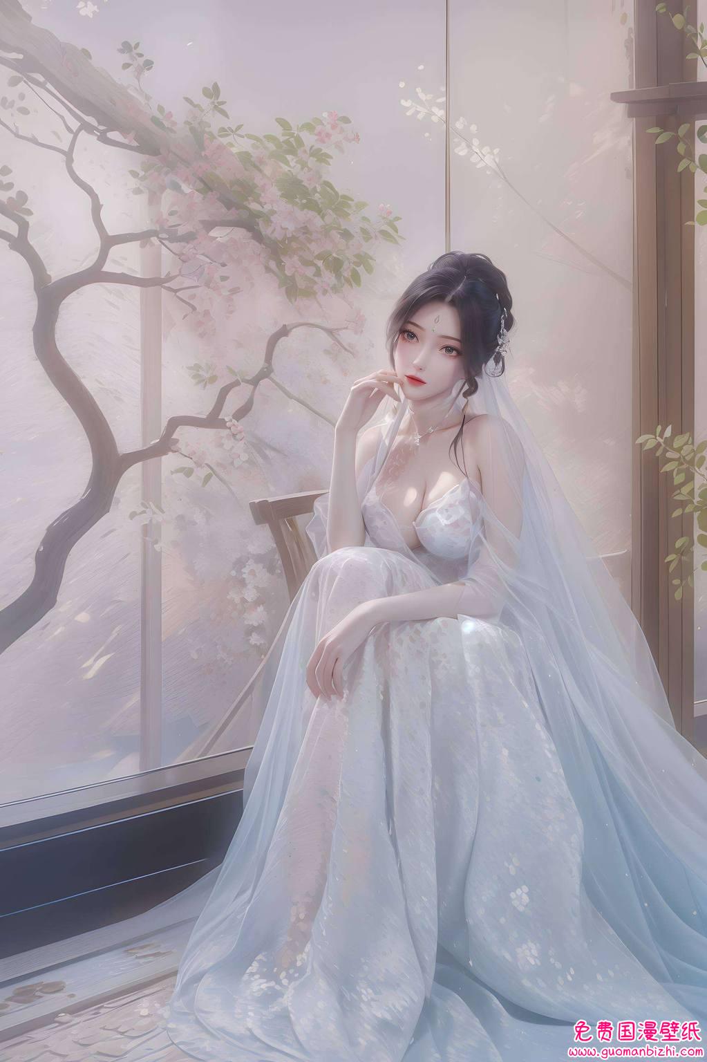 绿色精细角色风华，iPhone唯美壁纸集锦——柳神高清桌面图片