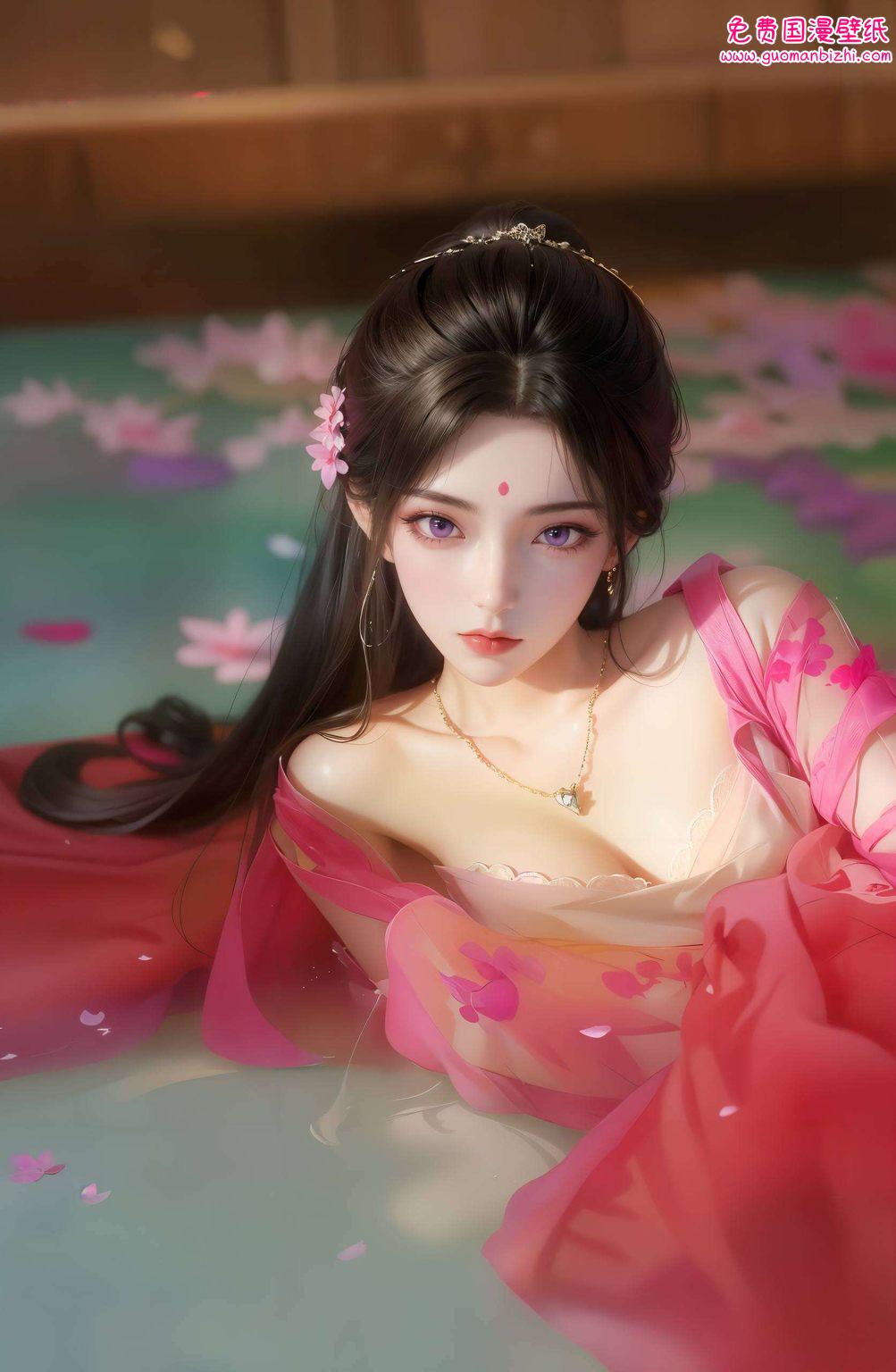 超清晰免费壁纸合集：IPad古风月婵易容高清壁纸精选