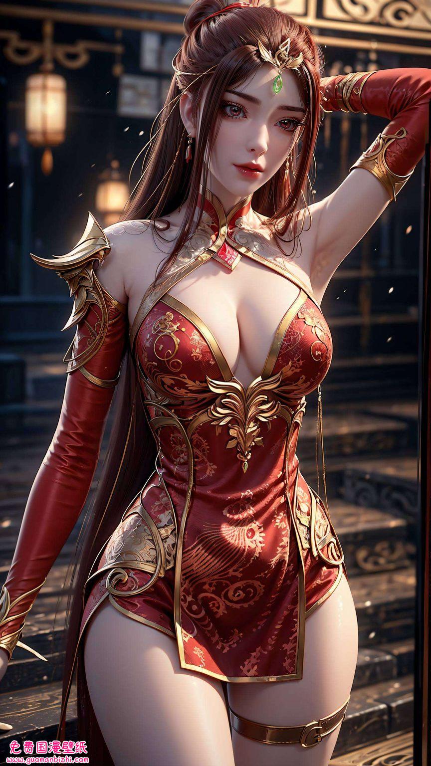 红凰横屏超清壁纸：AI图片参考，动漫壁纸电脑桌面必备