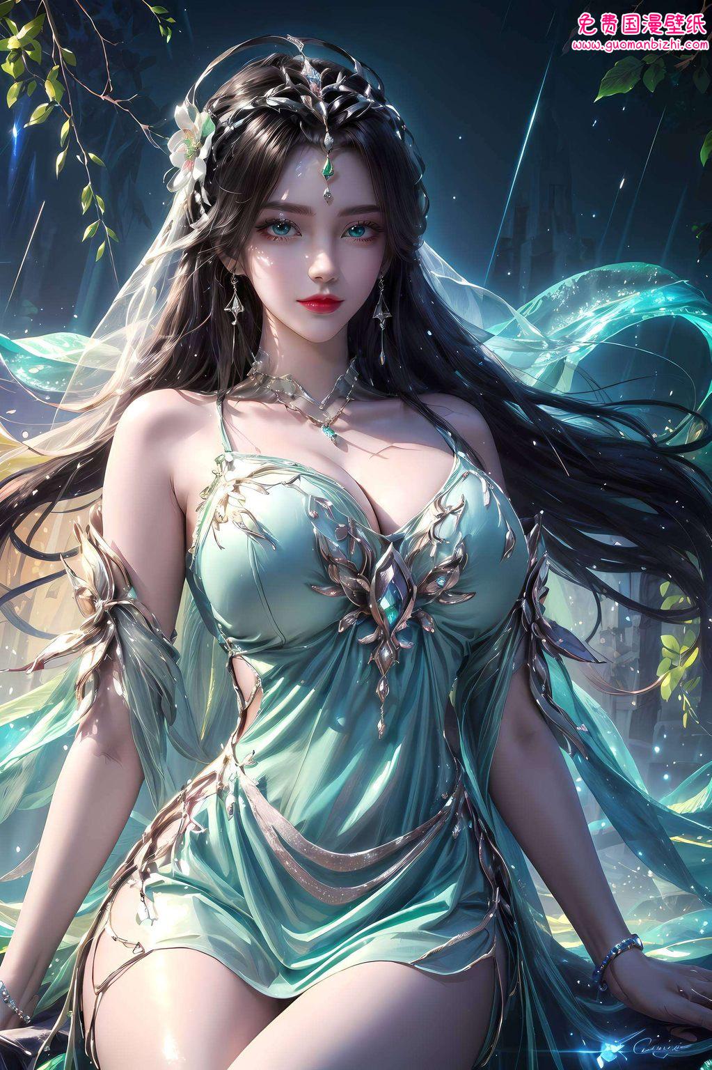 绿色壁纸护眼，PC唯美呈现：相柳大人神图手机壁纸精选集