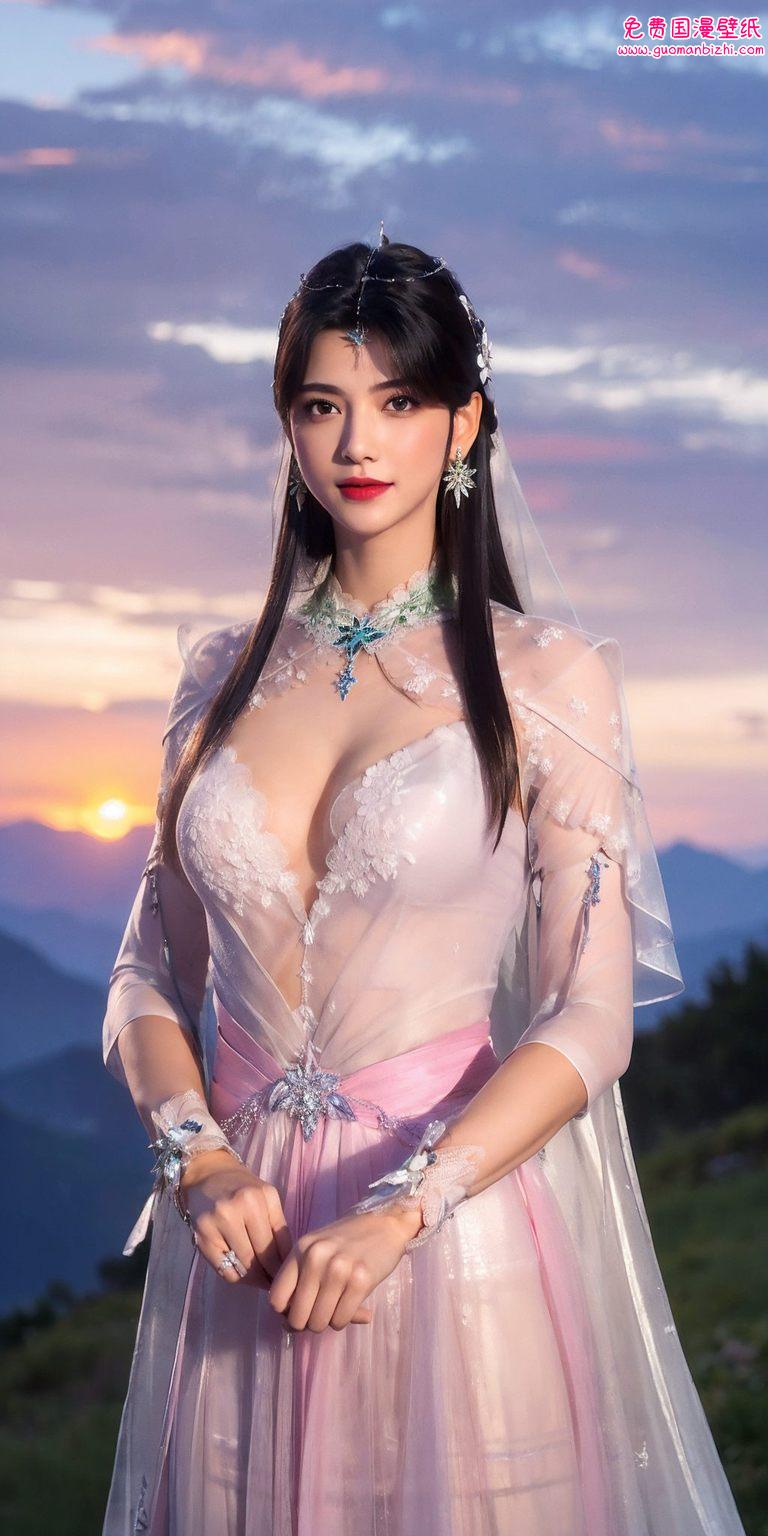 夏倾月电脑4k特写免费壁纸秀，尽显古香古色之美