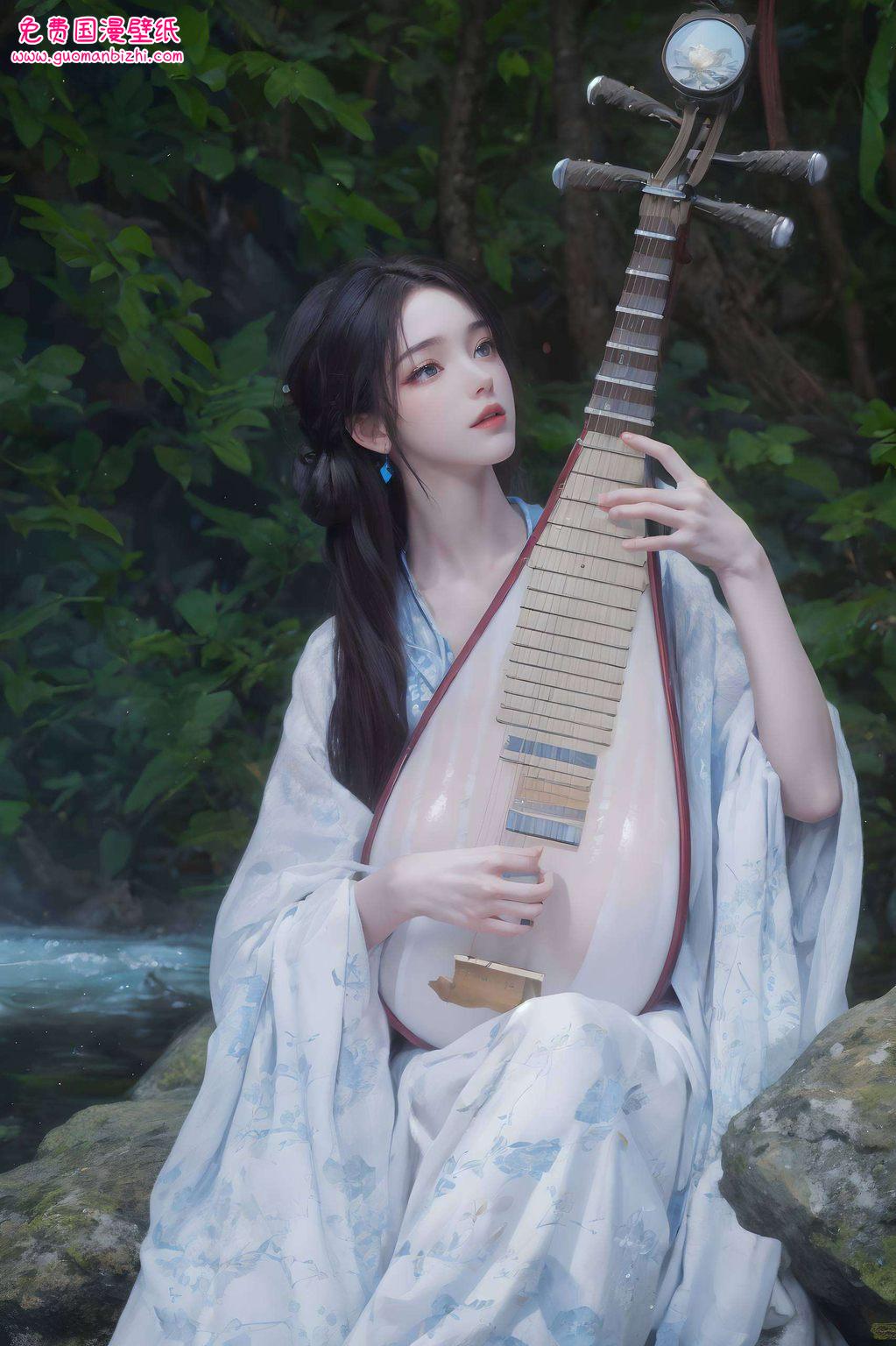 AICG壁纸护眼ipad,古风漫画壁纸之火灵儿荒野风情 AICG壁纸护眼ipad,古风漫画壁纸之火灵儿荒野风情