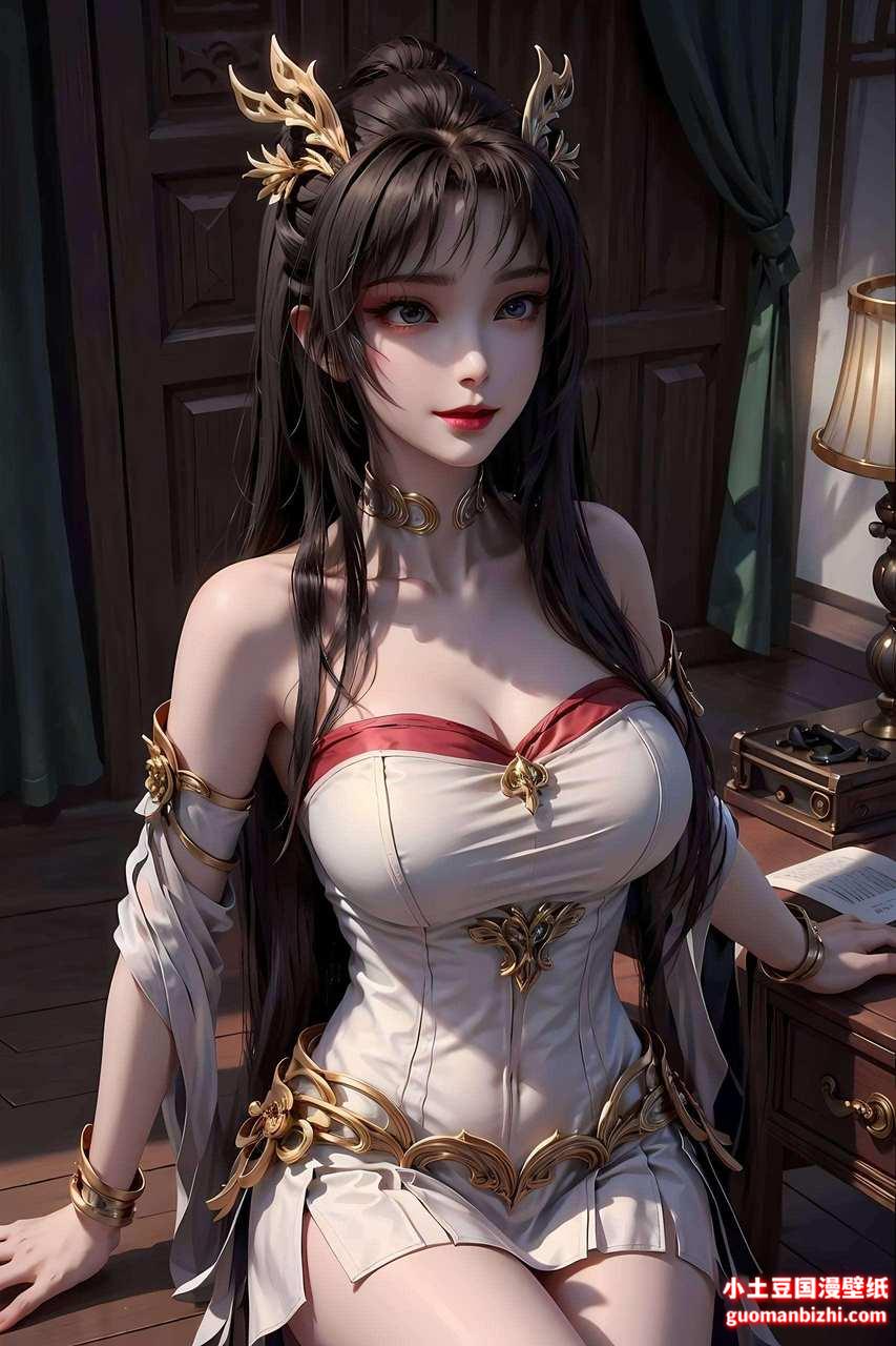 天狐仙子高清壁纸起风了，超高清游戏壁纸ipad最美壁纸。