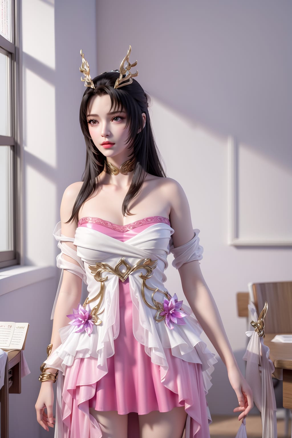 天狐仙子壁纸ai绘画参考