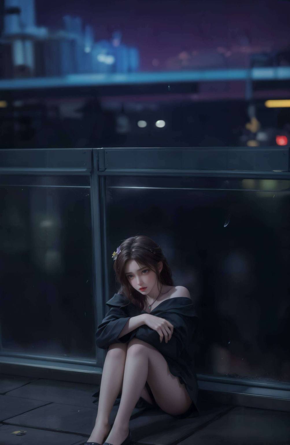 火灵儿AI角色AIGC精细电脑动画全面屏壁纸图片集