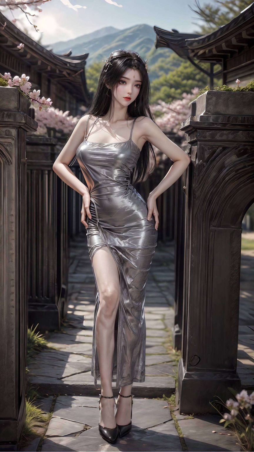 古风意境，AI高清护眼壁纸，手机上的柳神4K壁纸集