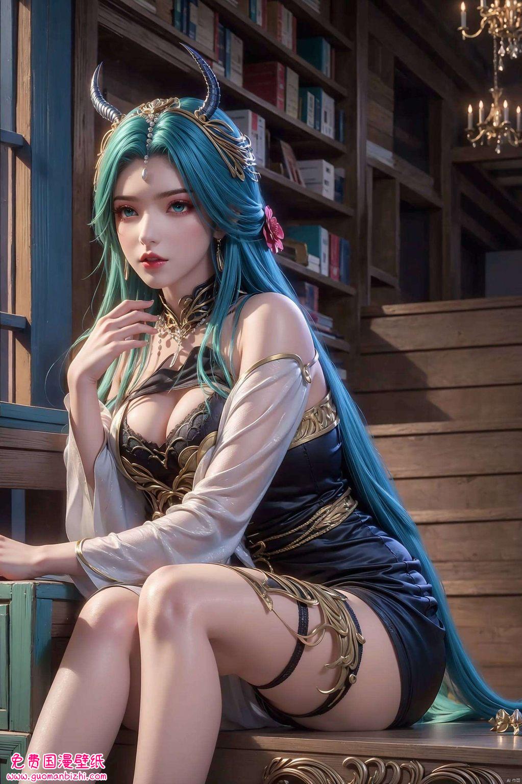 AI壁纸免费壁纸分享：天天炫斗龙女破霸体电脑桌面装饰图