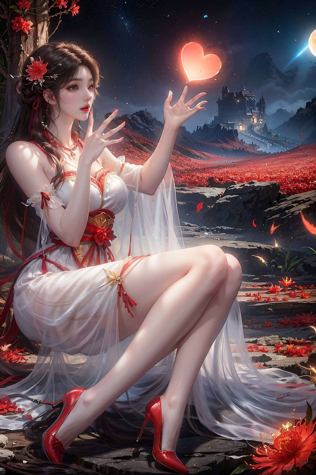 AI生成壁纸AIGC壁纸护眼安卓桌面背景——火灵儿精选集