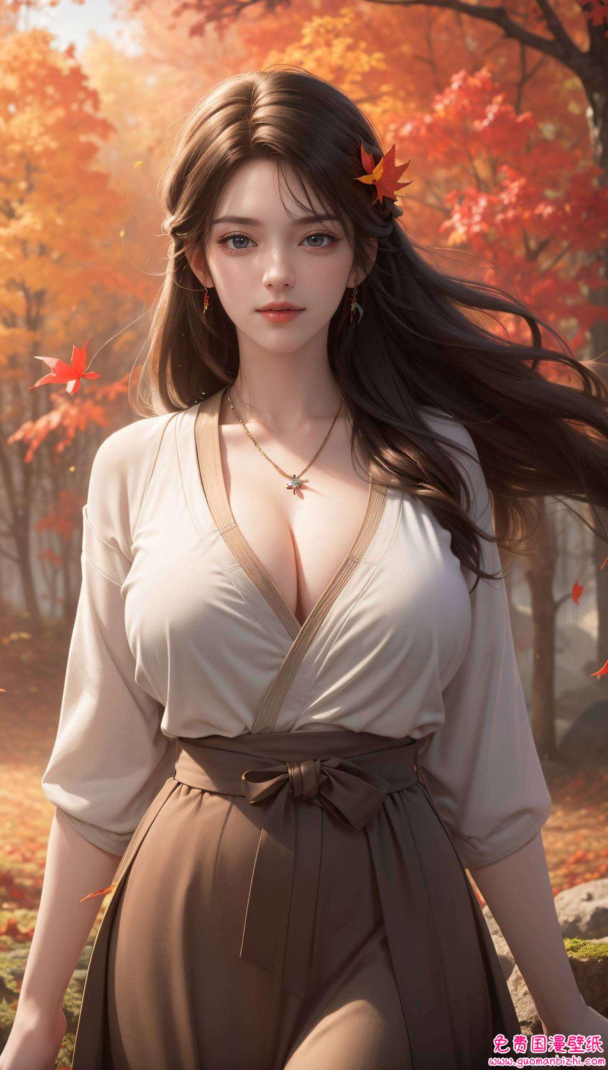 AI壁纸素材库：火灵儿新建4K模壁纸，免费分享，IPad宽屏必备